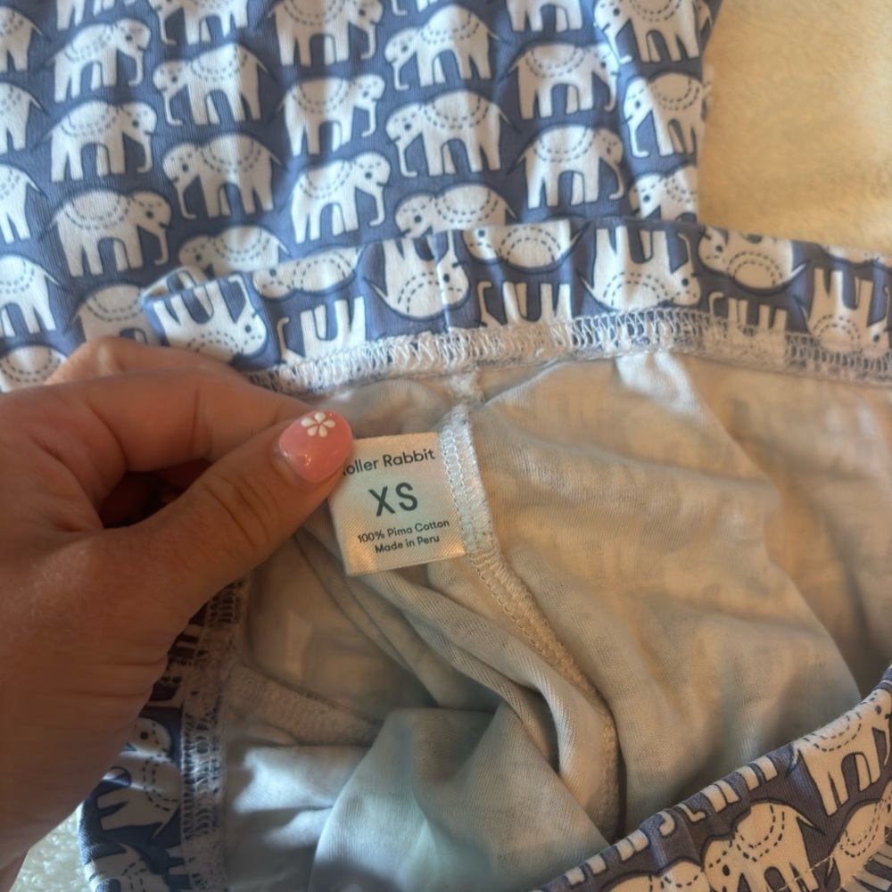 Roller Rabbit Hathi pajama set - Picture 3 of 4